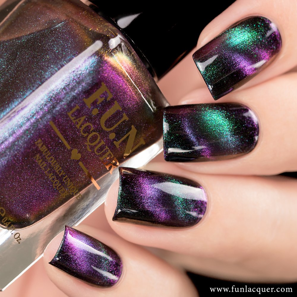 polish nail u.n.t Lacquer   Believe Hypnotic Polish F.U.N