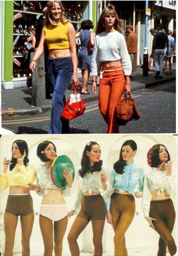 The history of the crop top