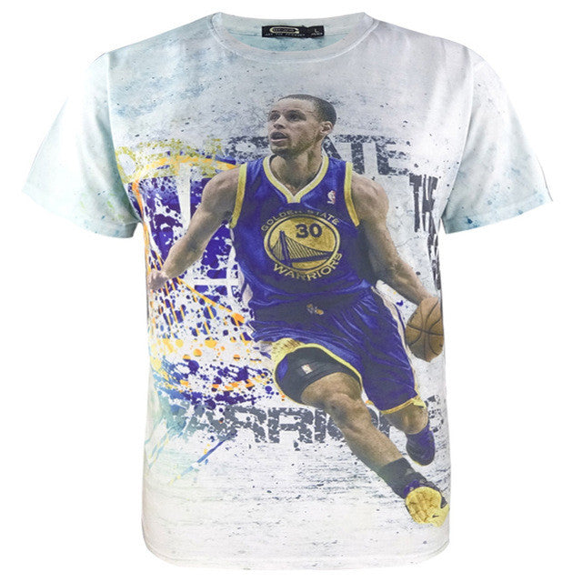 stephen curry white t shirt