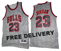 chicago bulls grey jersey