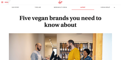 Trash Planet has been featured as one of Virgin's Vegan Sneaker brands to watch