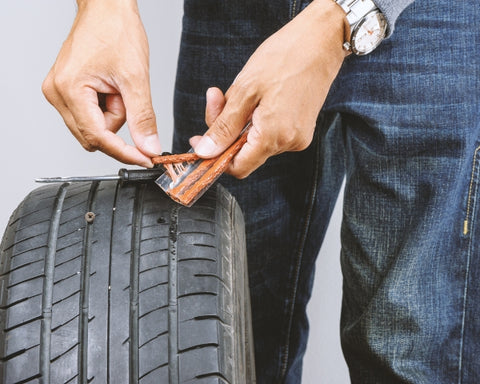 involve tyre puncture repair kit