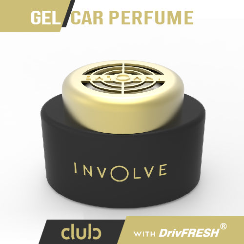 Involve® Music - Club : Gel Car Fragrance, Involve Your Senses