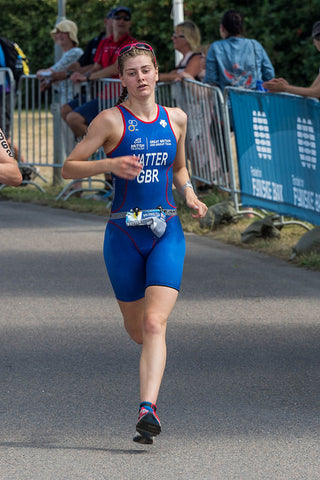 Rachael Vatter British Triathlete - running