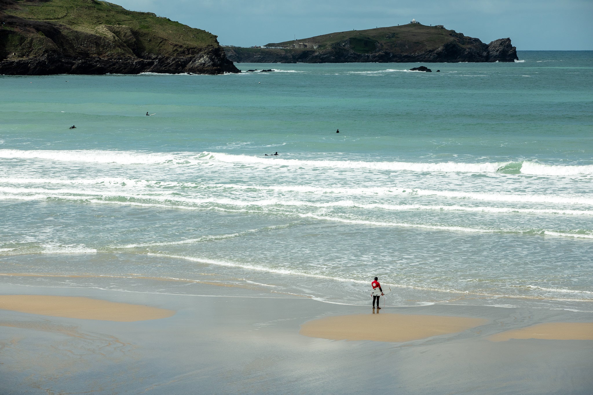 Tolcarne Beach, Cornwall