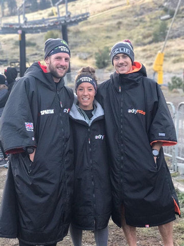 jonathan, albon, scott, barker, jade, skillen, OCR, obstacle, course, race, Spartan, world, championship, lake, tahoe, Team, GB, dryrobe