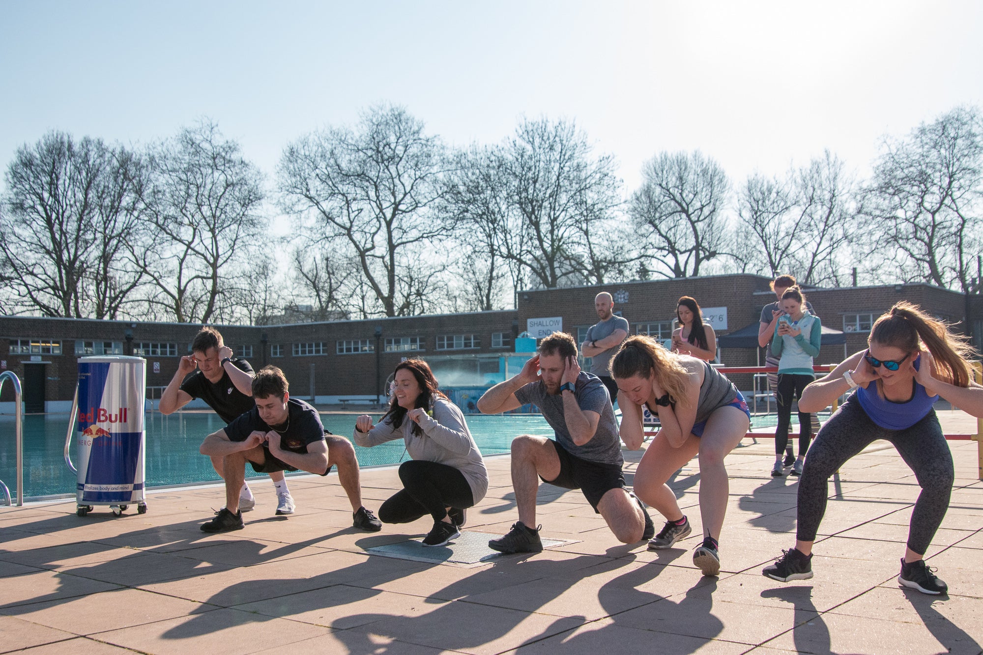 Training at Parliament Hill Lido