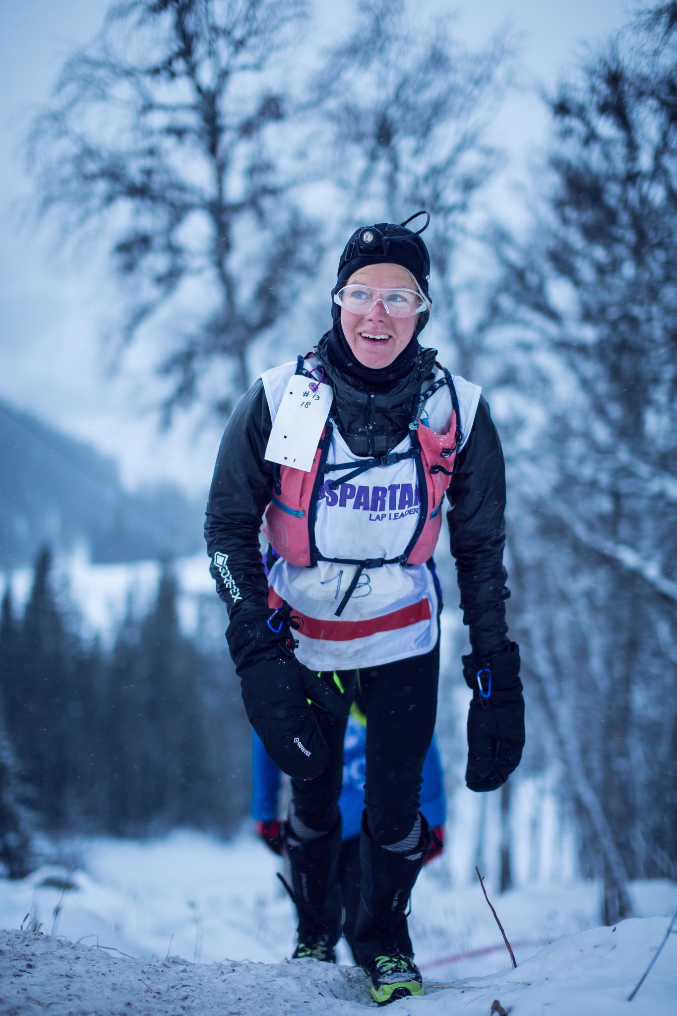 Rea Kolbl racing at the 2019 Spartan Ultra World Championship - Photo by James Appleton