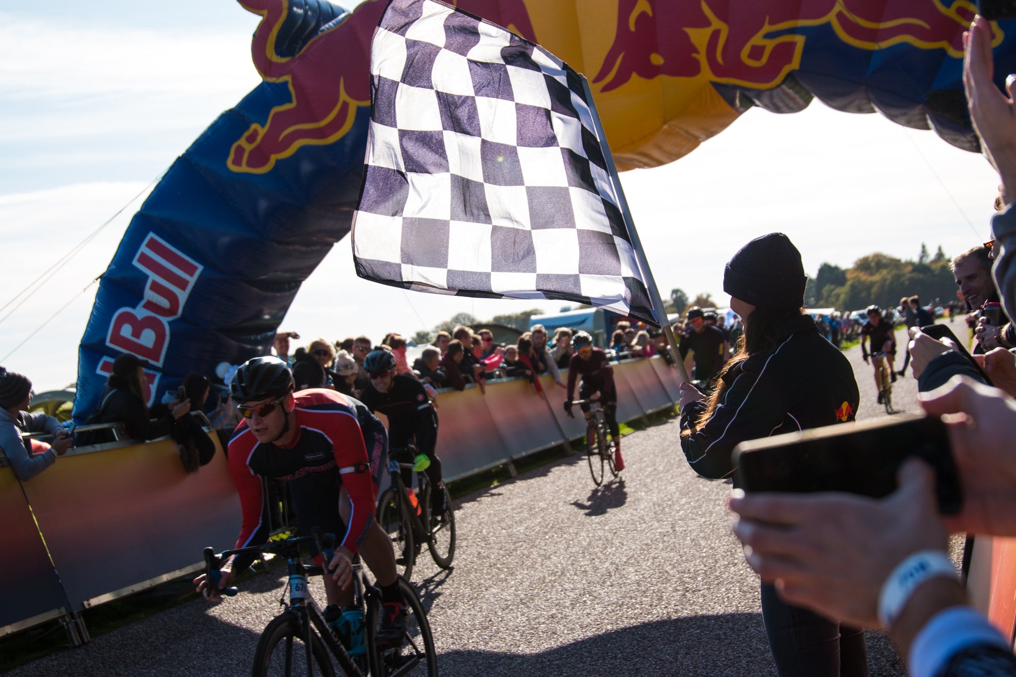 Crossing the finishing line- Red Bull Timelaps 2019