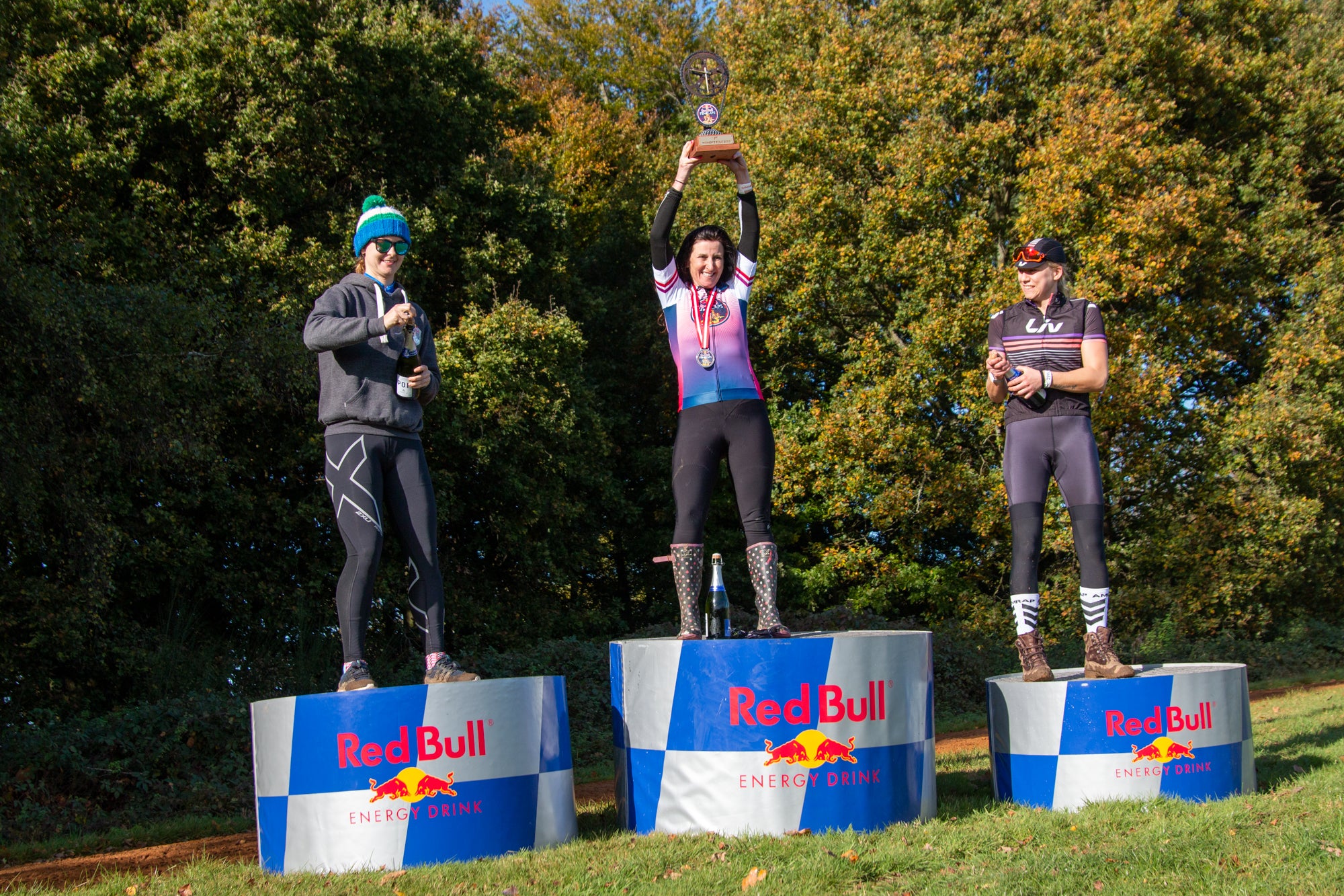 Women's Solo podium finishers - Red Bull Timelaps 2019