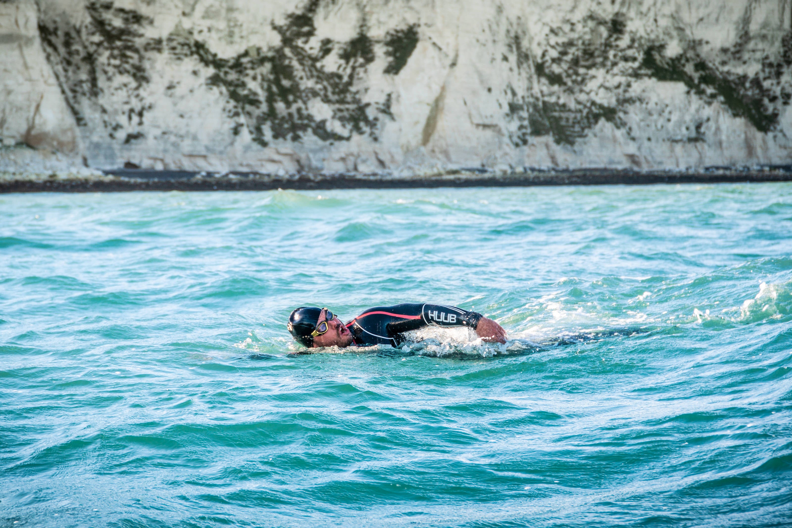 Ross Edgley: Great British Swim. Photo courtesy of Red Bull Media Pool