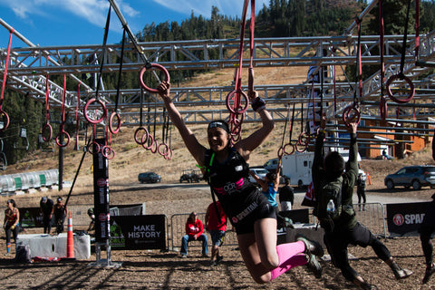 dryrobe, dryrobeterritory, OCR, obstacle, course, racing, girls, amelia, cockesdge, evie, waring, spartan, race, world, championships, lake tahoe, california, USA