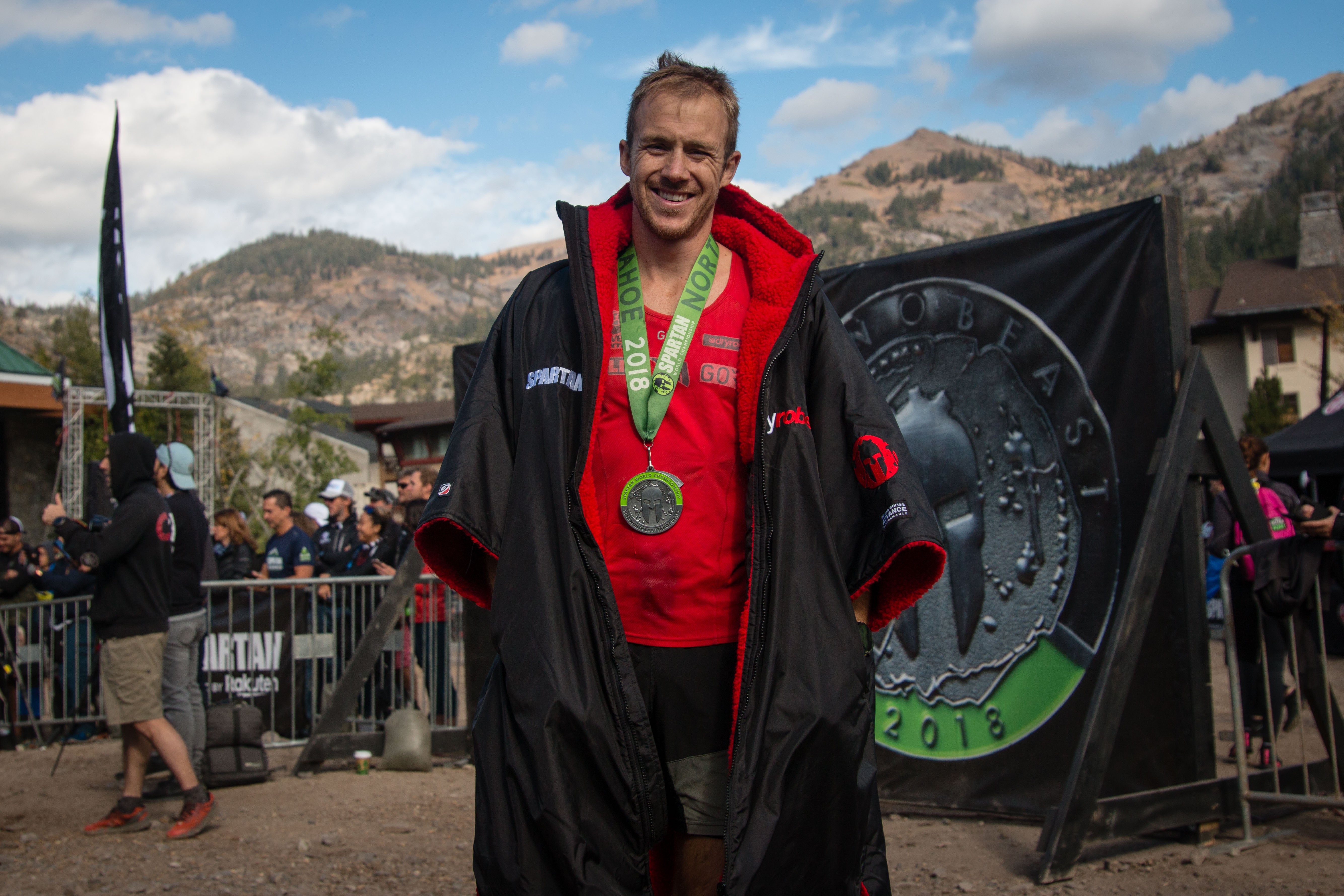 Jon Albon Winning Spartan World Championships, Lake Tahoe