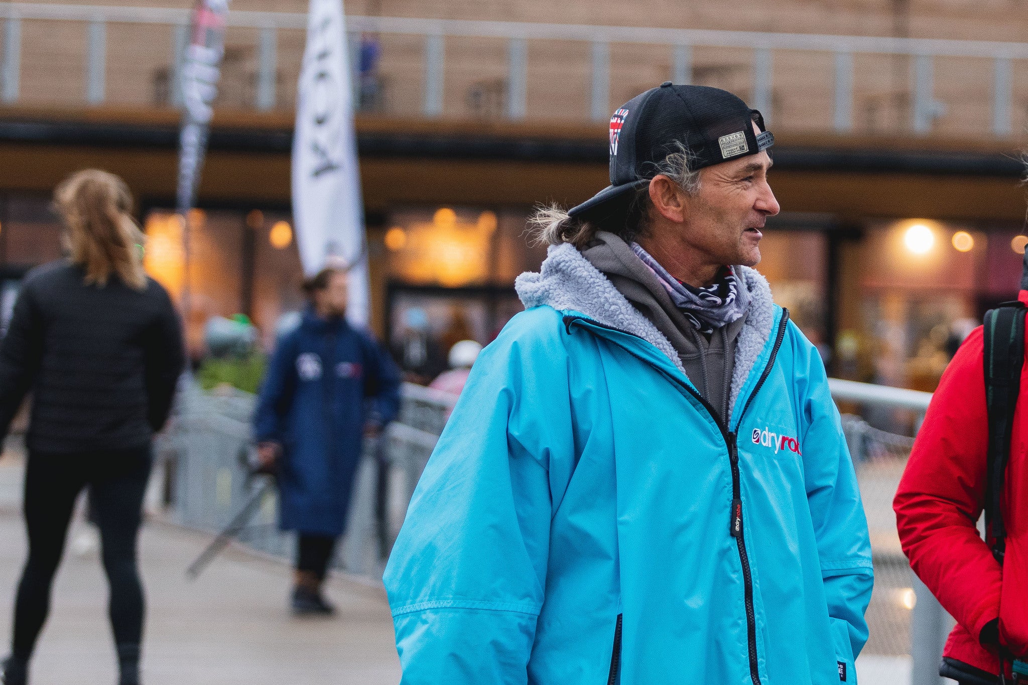 Pegleg Bennet at the 2020 English Adaptive Surf Open