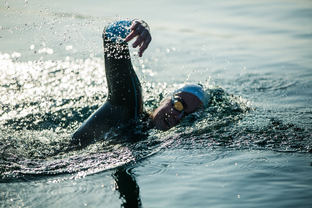 Keri-anne Payne, open water swimming. Photo by James Appleton