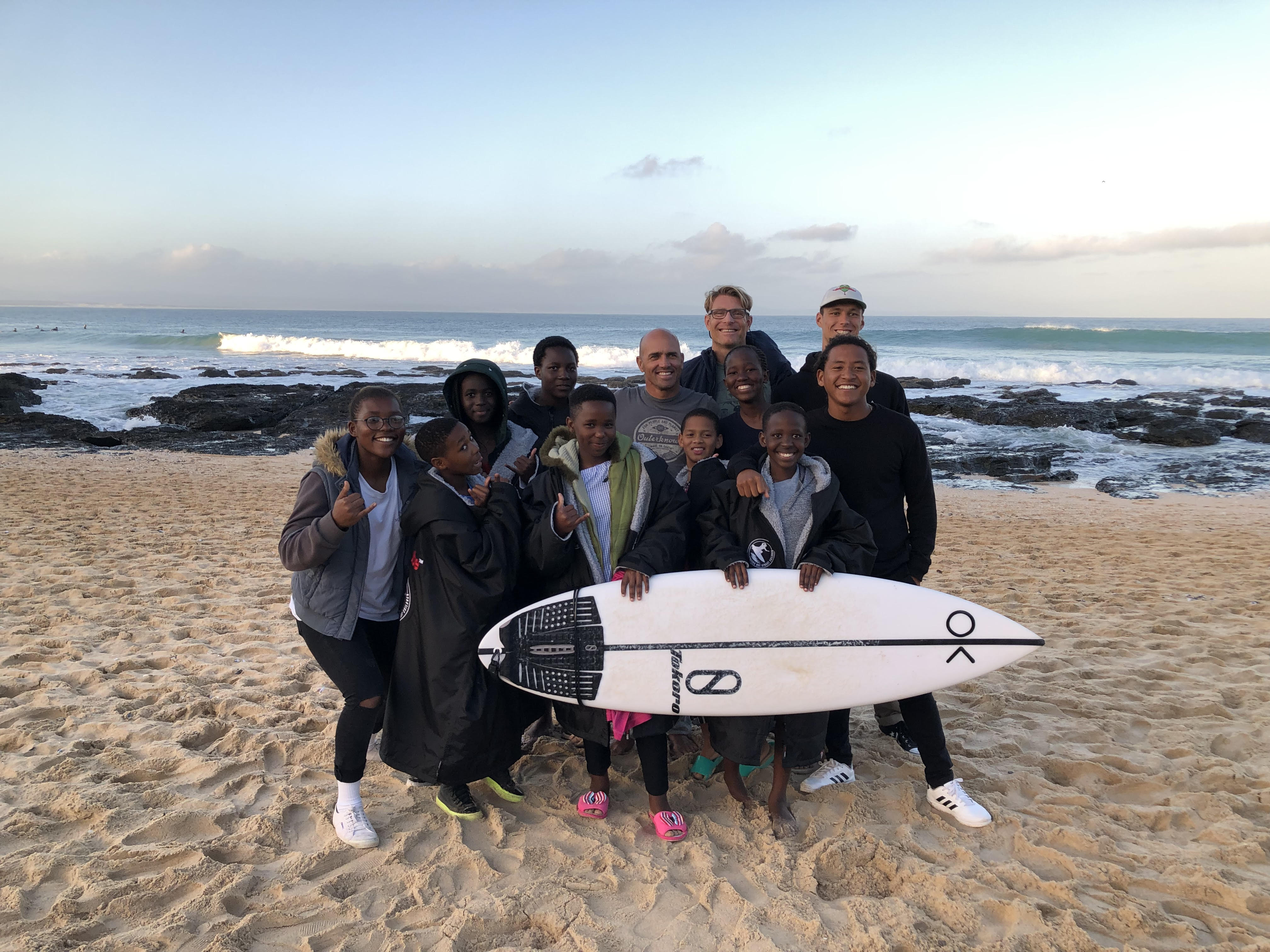 Surfers Not Street Children at the J Bay Open 2019