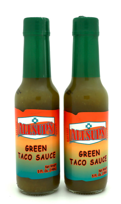 Allsups Green Taco Sauce