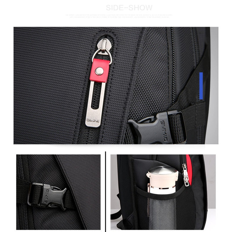OIWAS School Bags 14 inch Laptop Backpacks Waterproof Nylon 29L Casual Shoulder Bagpack Travel Teenage Men's Backpack mochila