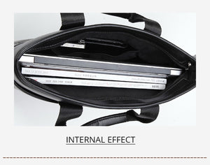Men's Designer bag Briefcase Sac leather bag Office Men Business Bags document organizer shoulder laptop briefcase for teens