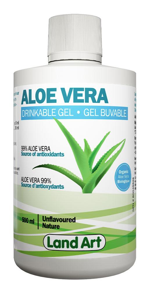 LAND ART Aloe Vera Pure Juice (Unflavoured - 500 ml)