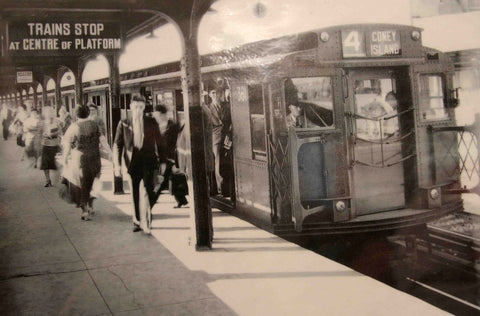 NYC subway historical photo