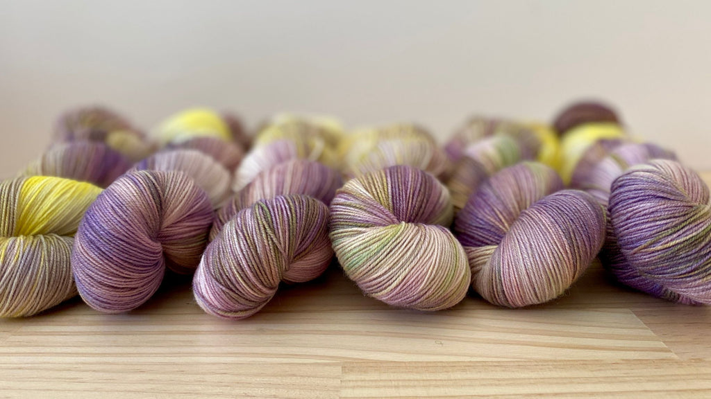 Nature Trails Hand Dyed Yarn Club Summer Colourways