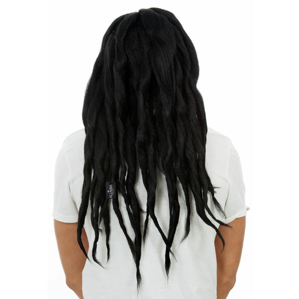 Rasta Dreadlocks Bob Marley Hippie Wig Black – Party Dudes