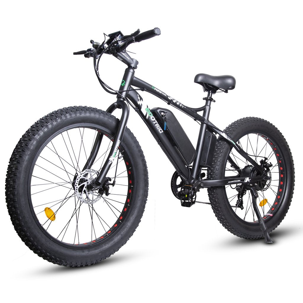 matt black electric bike