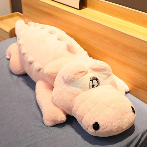 grosse peluche crocodile