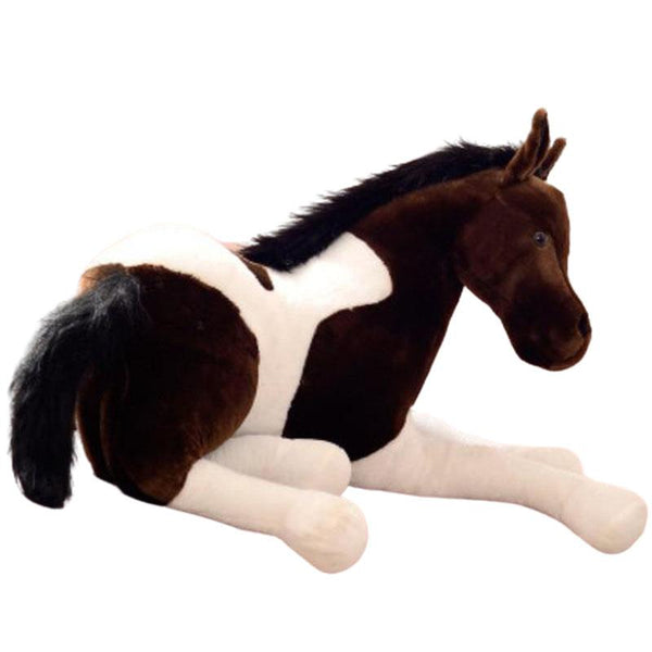 cheval peluche geant