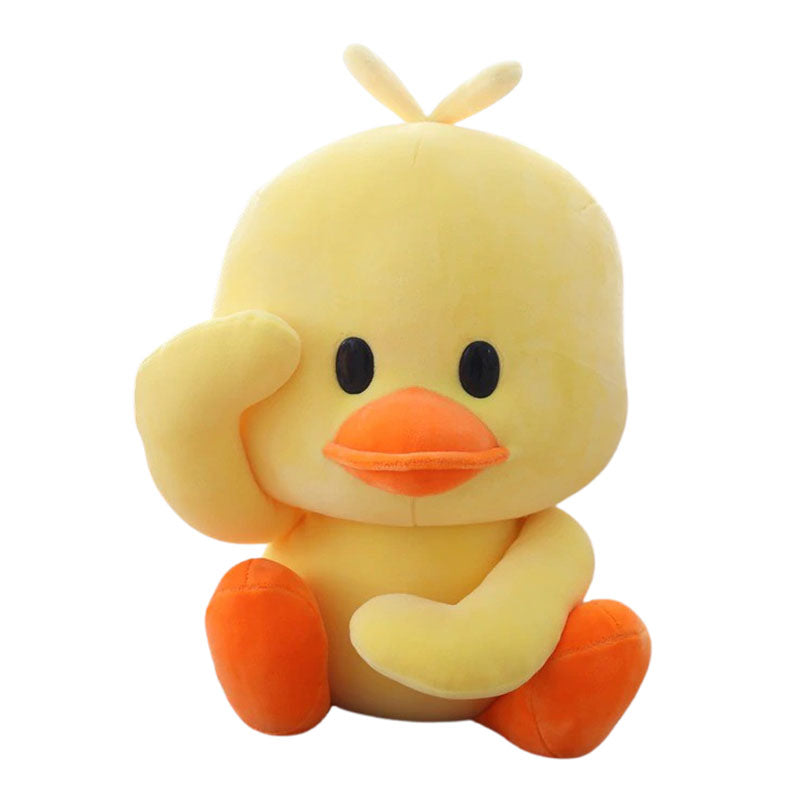 peluche poussin géant