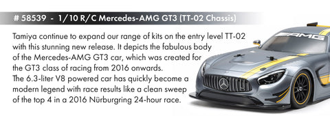 Mercedes AMG GT3 Tamiya