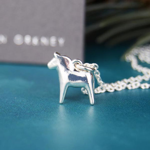 JORUNN Dala horse pendant