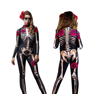 Scary Skeleton Skeleton Bodysuit