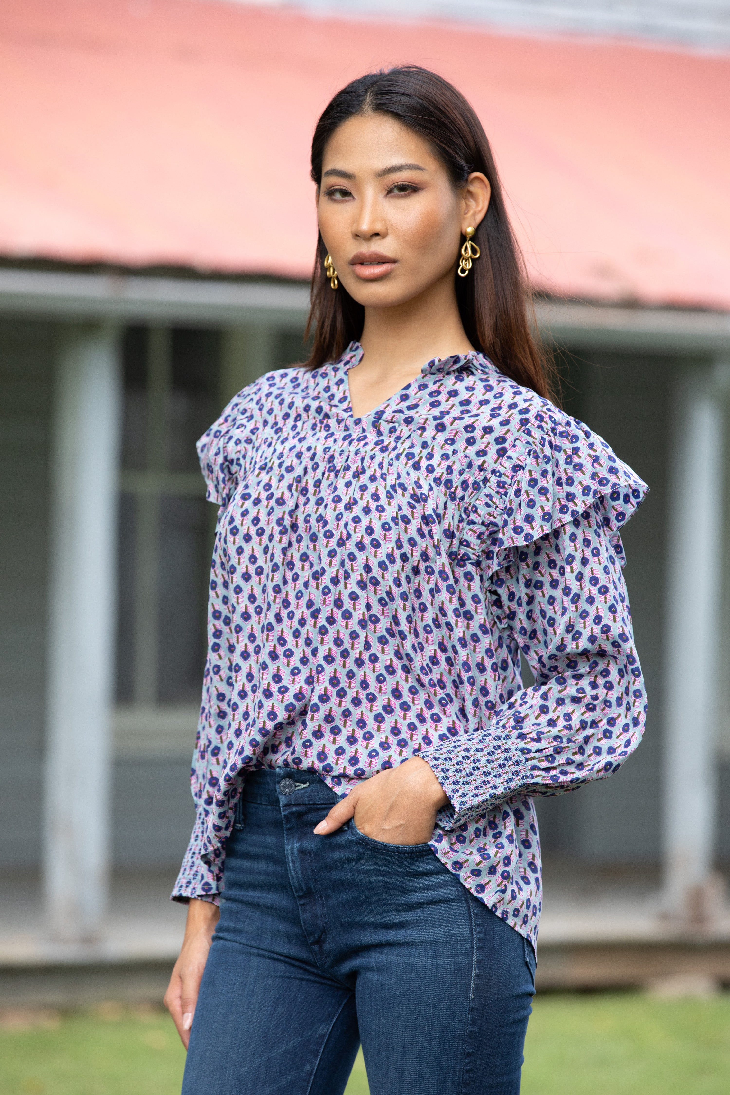 Talia Full Sleeve Blouse