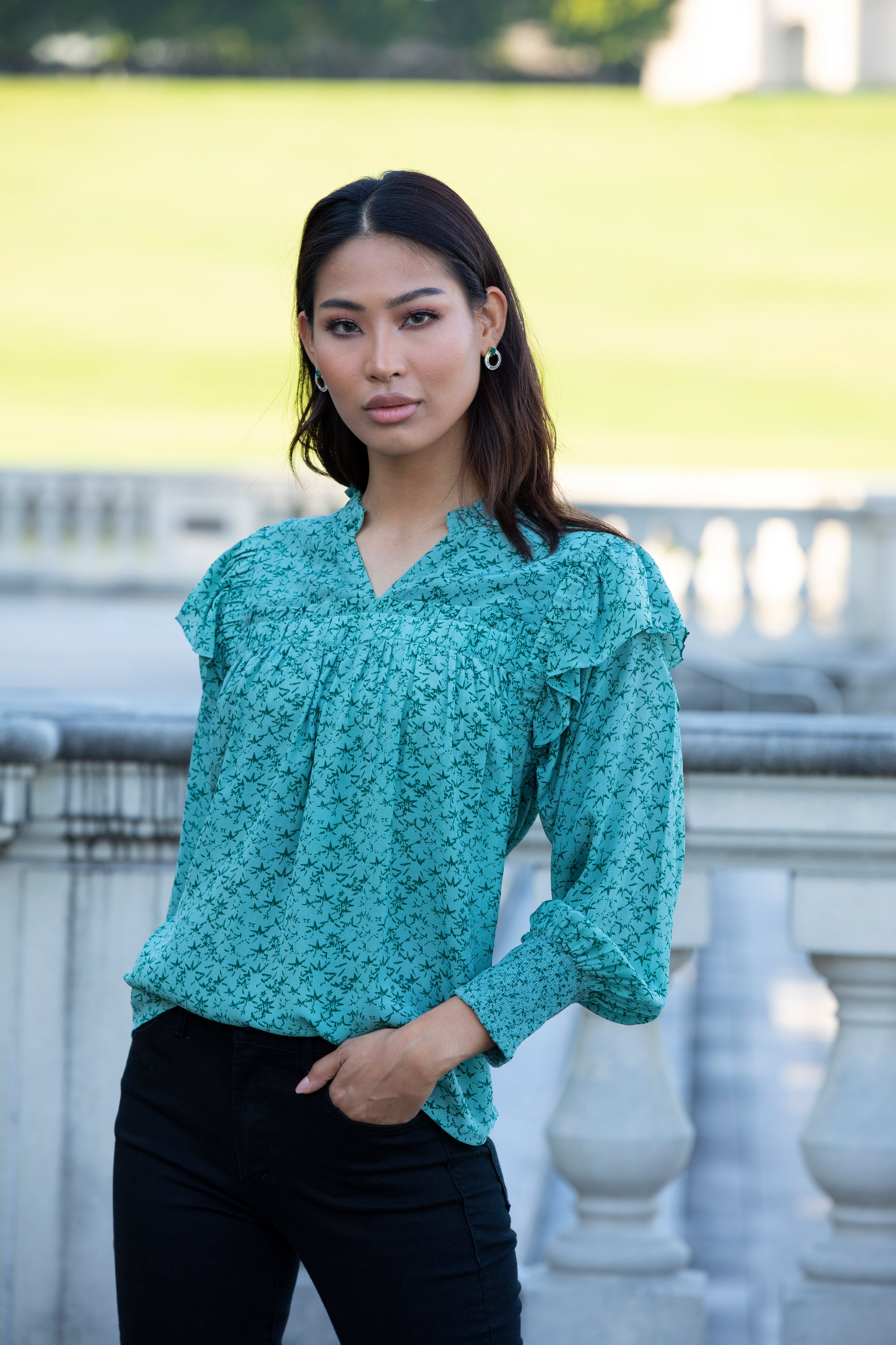 Talia Full Sleeve Blouse