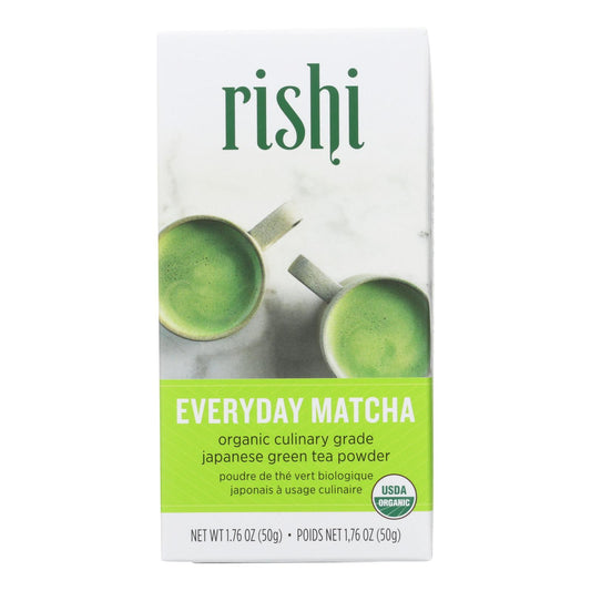 Rishi - Everyday Matcha Powder - Case Of 6 - 1.76 Oz