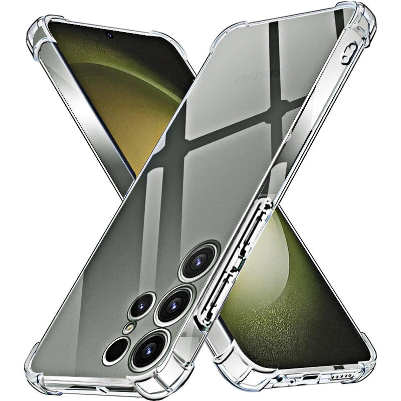 Shockproof Clear Silicone Case for Samsung Galaxy S Case