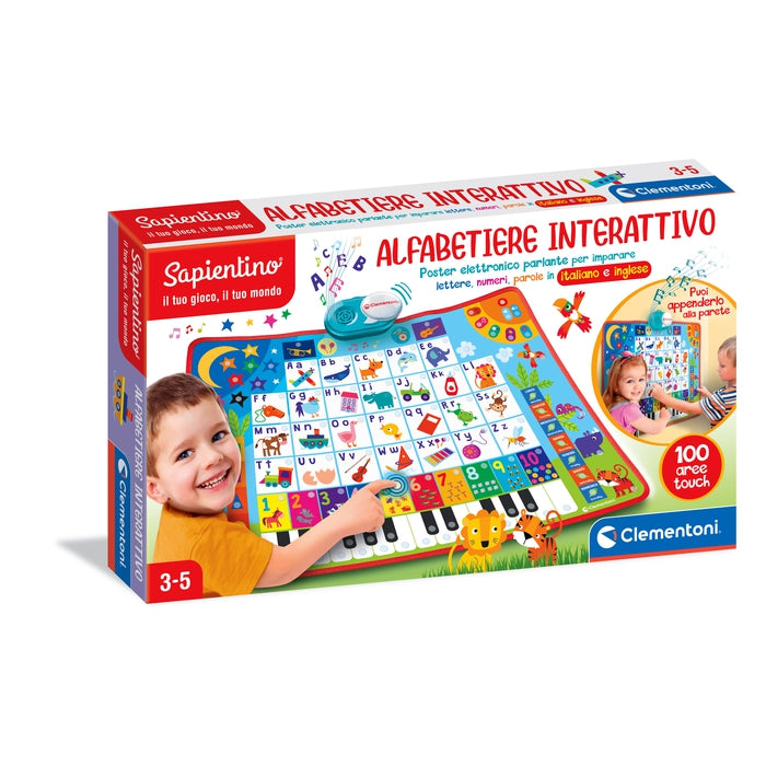 Clementoni - sapientino baby montessori - le mie prime 100 parole