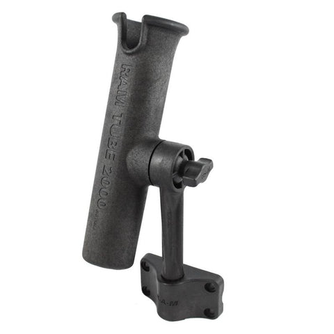  RAM Mounts (RAP-341-5 Ram-Rod 2007 Fly Rod Jr. Fishing Rod  Holder with 5 Spot Mounting Base Adapter : Sports & Outdoors