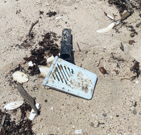 Plastic waste on the Great Barrier Reef