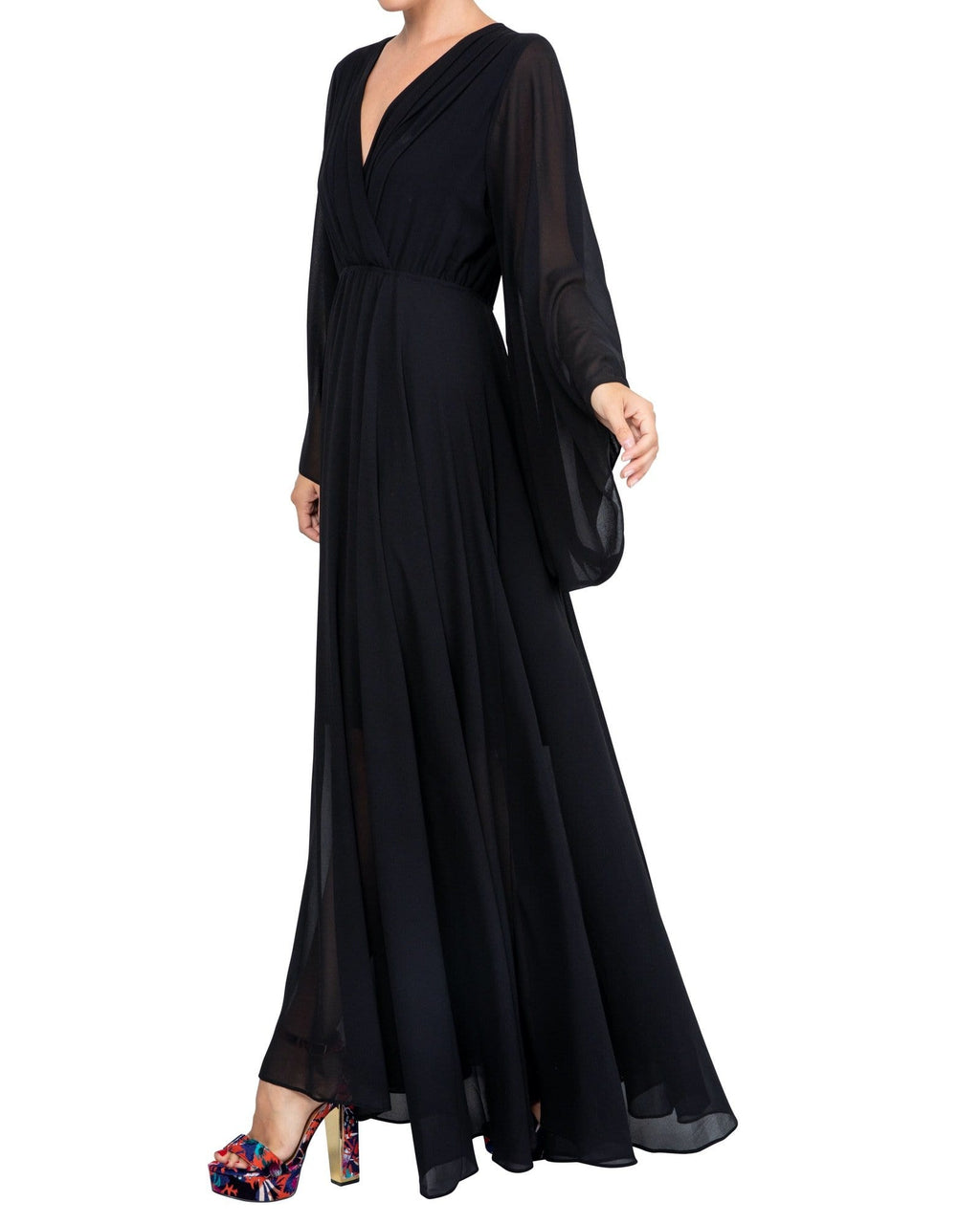 Sunset Maxi Dress - Black – Meghan Fabulous