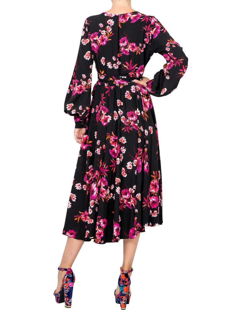 LilyPad Midi Dress - Jasmine Cranberry – Meghan Fabulous