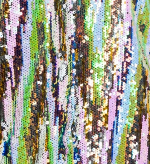 Martini Sequin Pants - Lime Glitter