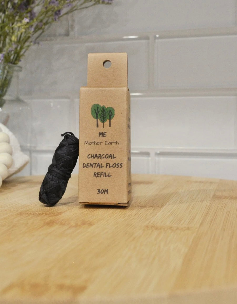 REFILL ONLY- Biodegradable Bamboo Charcoal Dental Floss