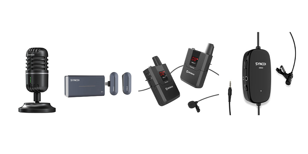 Four best external microphone for zoom meetings for sale at Moman store. Click for shop