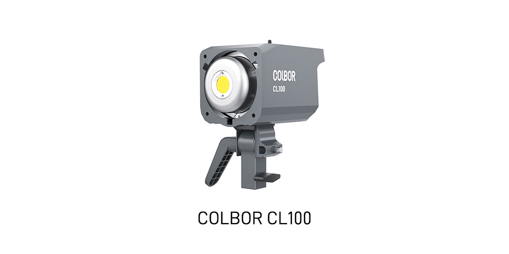 COLBOR CL100 can reach 10123 lux with a standard reflector. It can provide a constant power of 100W for bright and white illuminating.