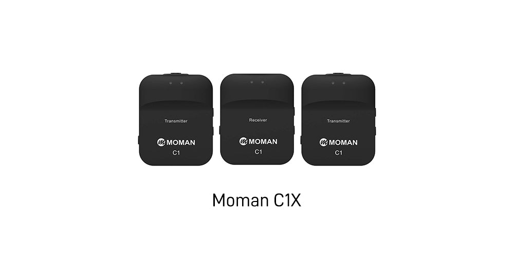 Moman C1X two-channel wireless camera phone is of omnidirectional polar pattern. It can provide clear recording effects for videos.