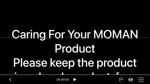 Moman teleprompters support count down play for you to have a comfortable recording in the right pace