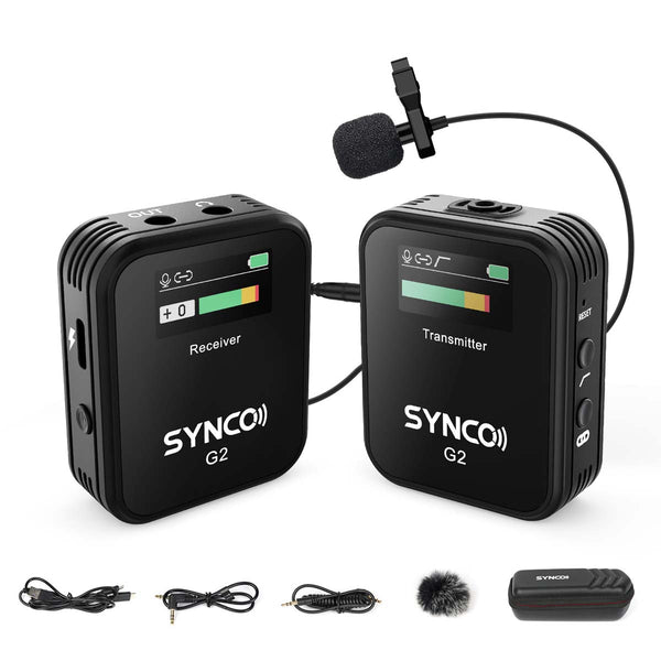 SYNCO T1 Système De Microphone Lavalier Sans Fil UHF 16 - Temu Switzerland